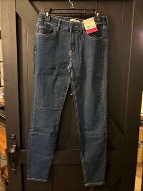 SO Skinny Jeans in Light and Dark Blue Wash
